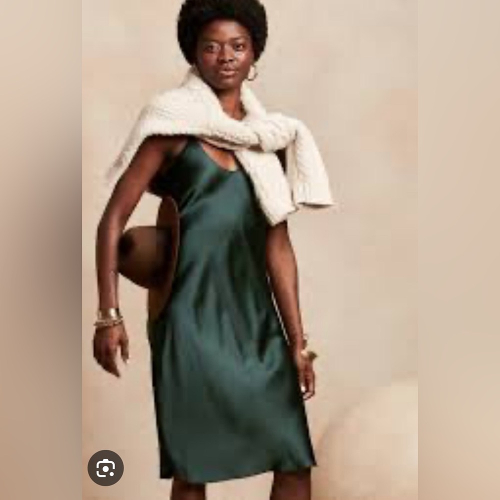 Banana Republic bliss silk dress
